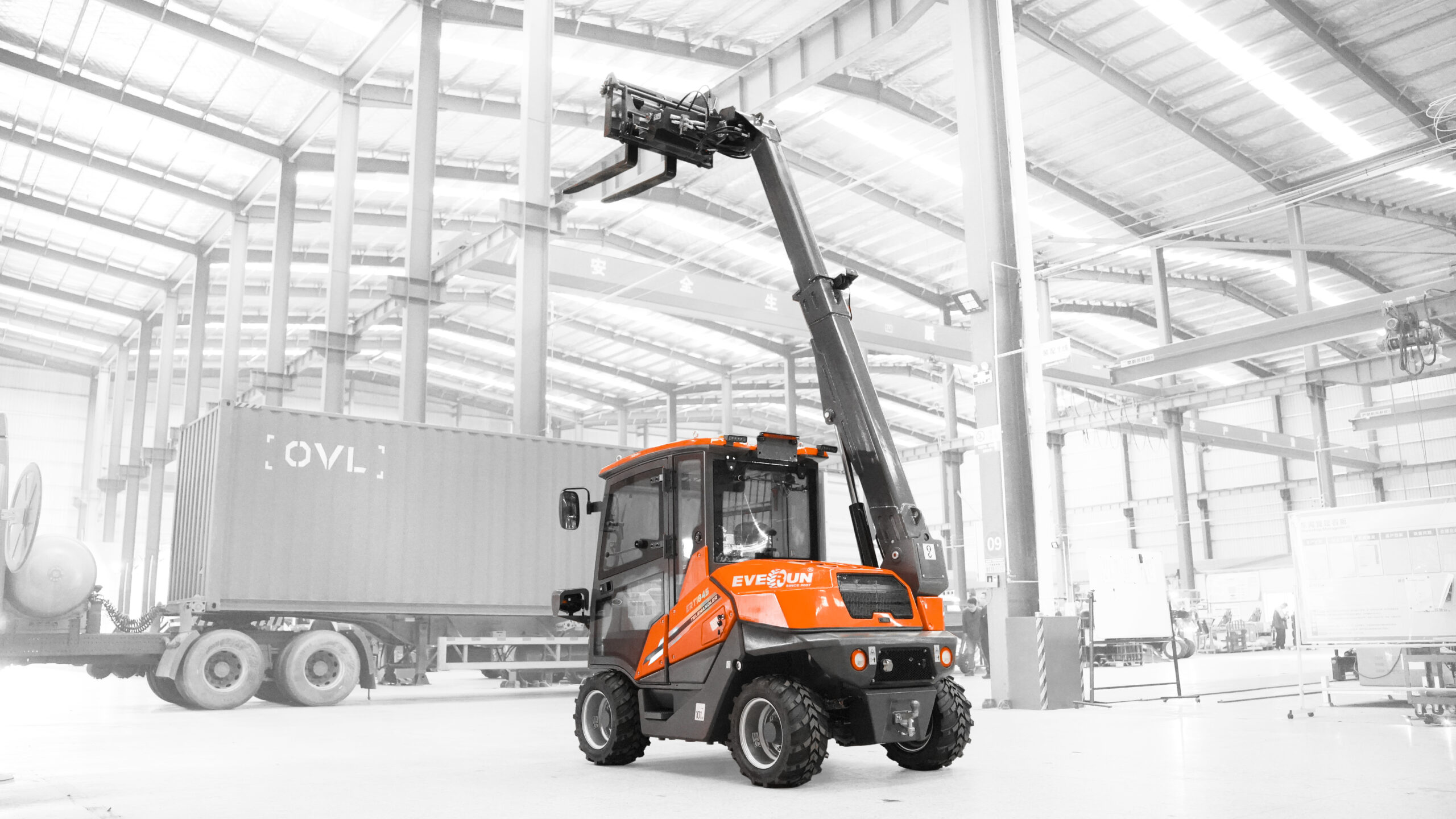 Everun ERT1845 Telehandler – 1.8 t Compact Telescopic Handler for Cyprus & Europe - Image 9