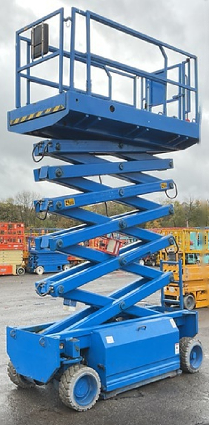 H.A.B S142-12 E2WD / Narrow Electric Scissorlift 14m