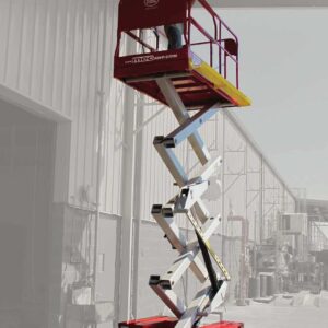 MEC 3259ERT / Compact 4WD Rough Terrain Electric Scissorlift 12m